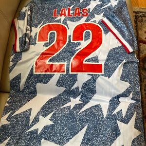 Adidas 1994 USA World Cup Alexi Lalas Soccer Jersey Size fits Big Large/XL slim